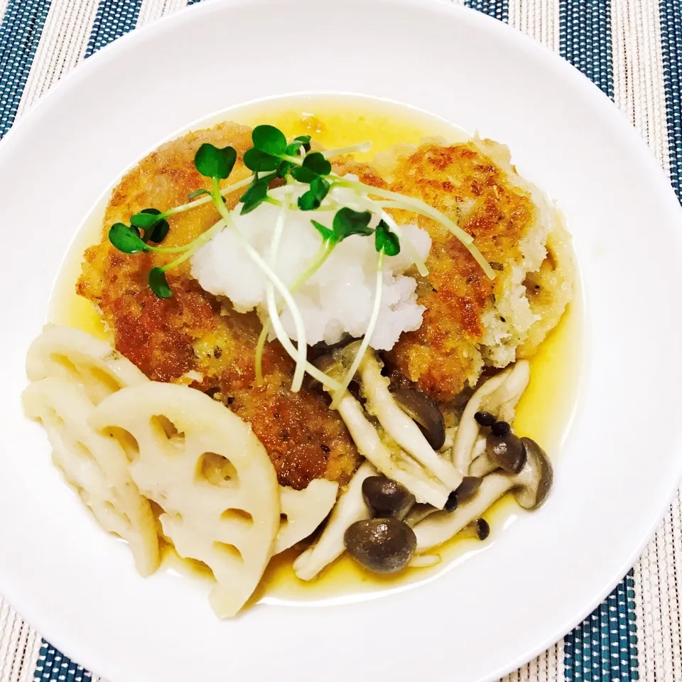 鶏のみぞれ煮|白のパンダさん