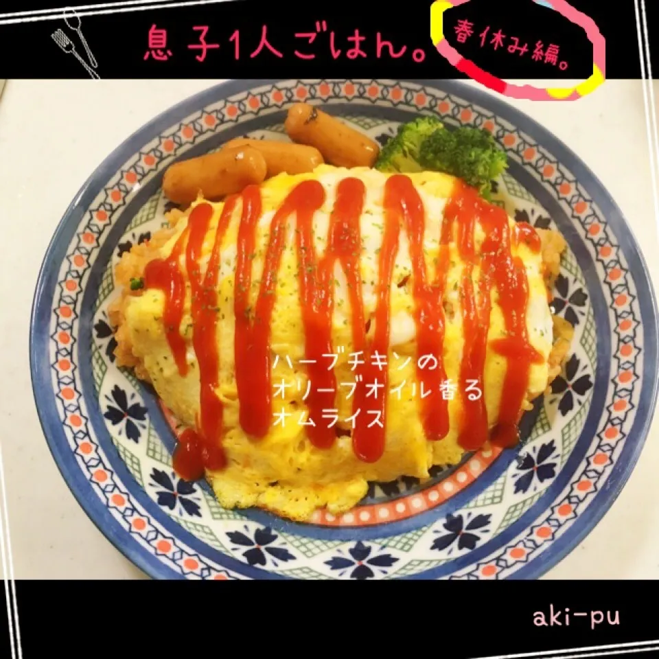 息子1人ごはん。春休み編。|aki_puさん
