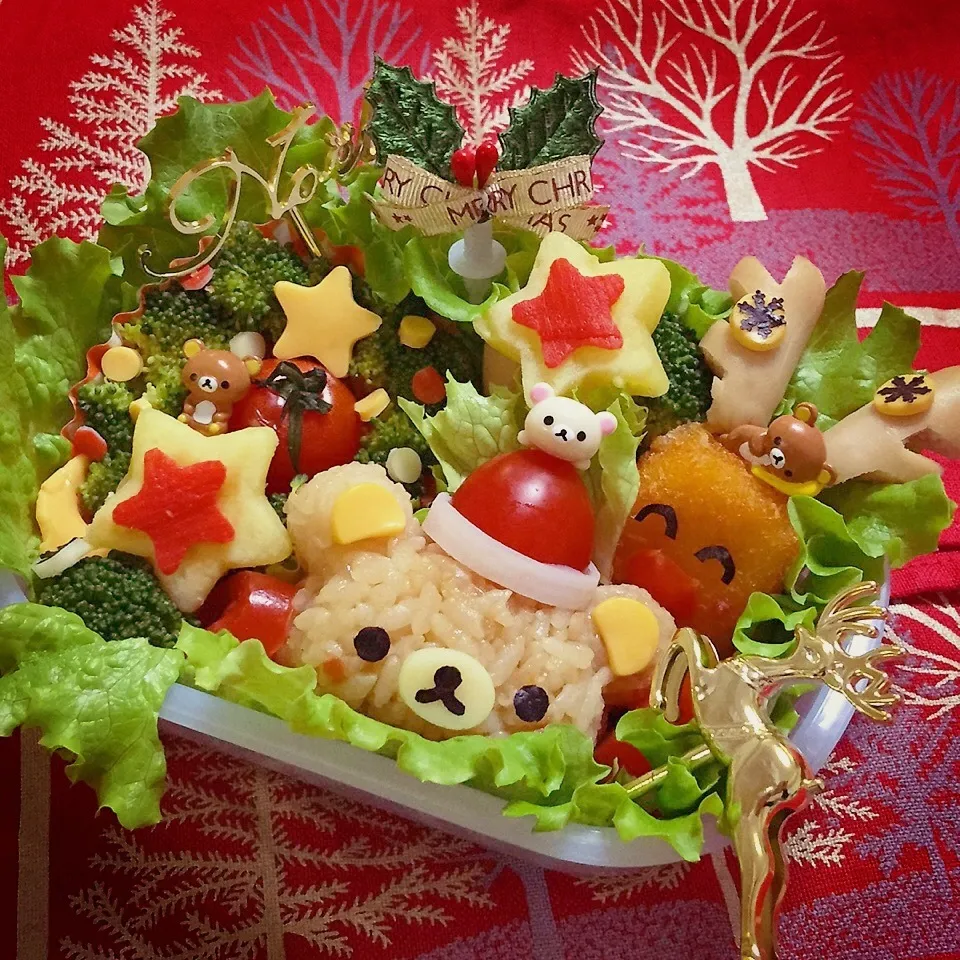 ☆♪MerryXmas！♪リラックマサンタ弁当☆|event_cookingさん