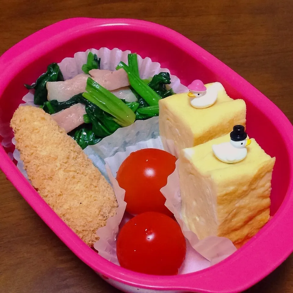 明日のお弁当|白のパンダさん