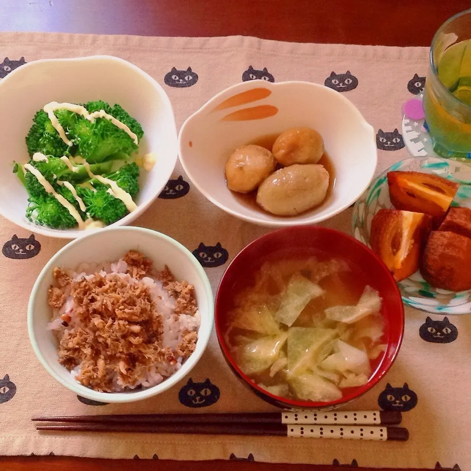 今日のご飯|白のパンダさん