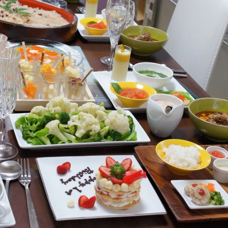 Snapdishの料理写真:♡K*s Birthday2011♡|event_cookingさん