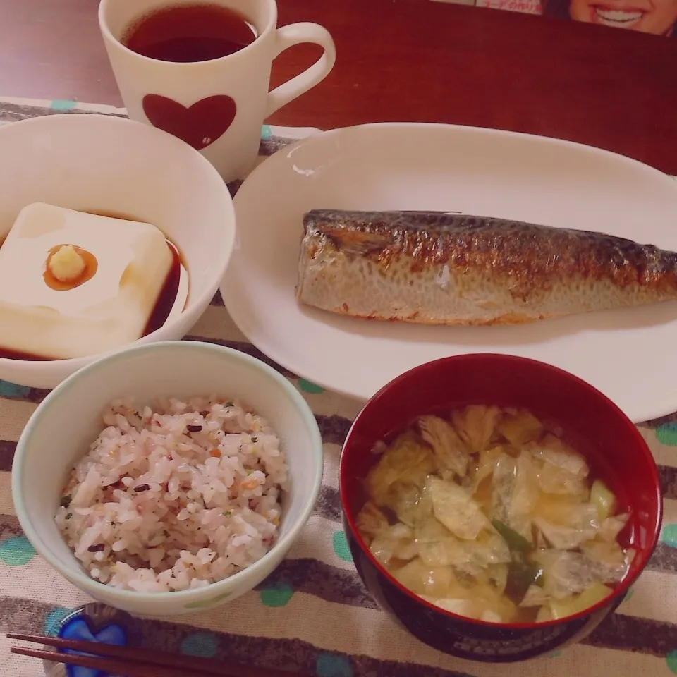 サバの塩焼き|白のパンダさん