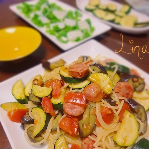 ☆L*s Birthday2011☆夏野菜のパスタ☆|event_cookingさん