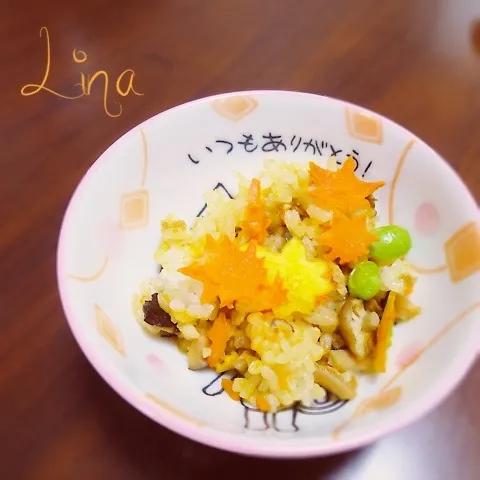 Snapdishの料理写真:☆K*s Birthday2012☆吹き寄せご飯1☆ |event_cookingさん