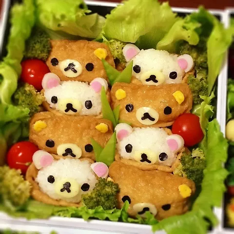 ♡豪華リラックマ弁当♡三の重♡|event_cookingさん