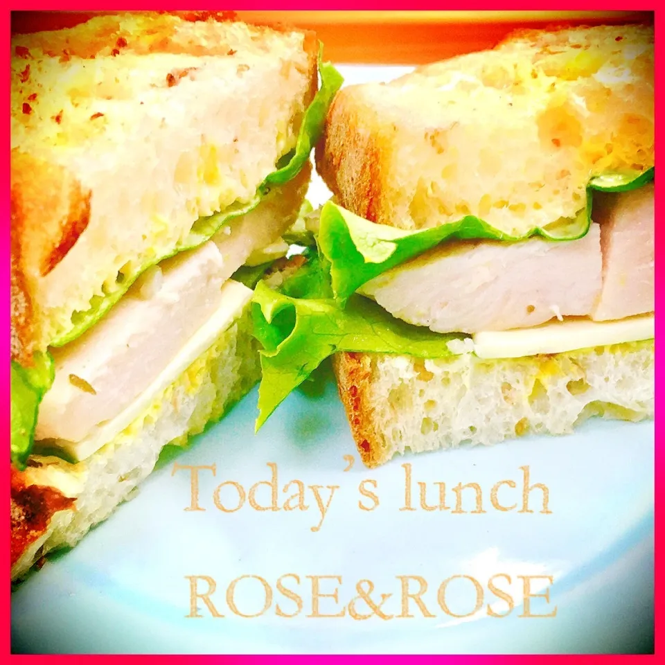 🥪今日のランチ🥪|ROSE & ROSEさん