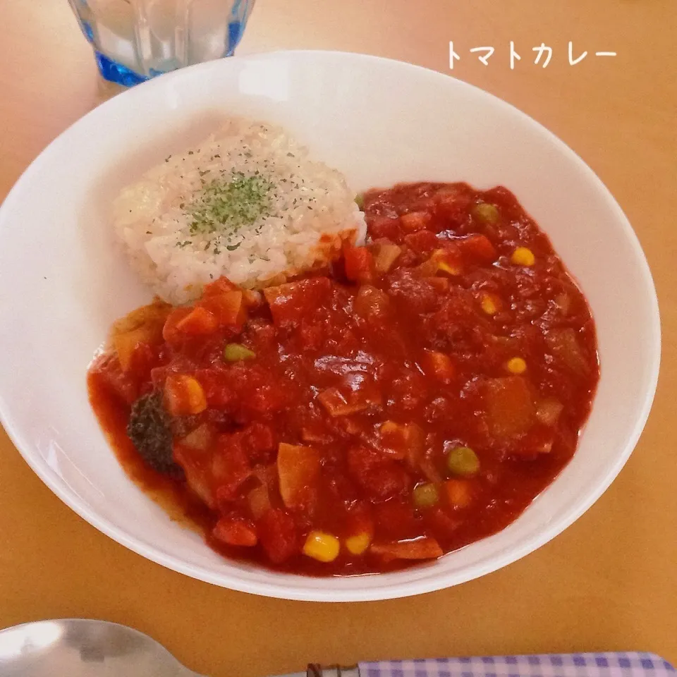 トマトカレー|白のパンダさん