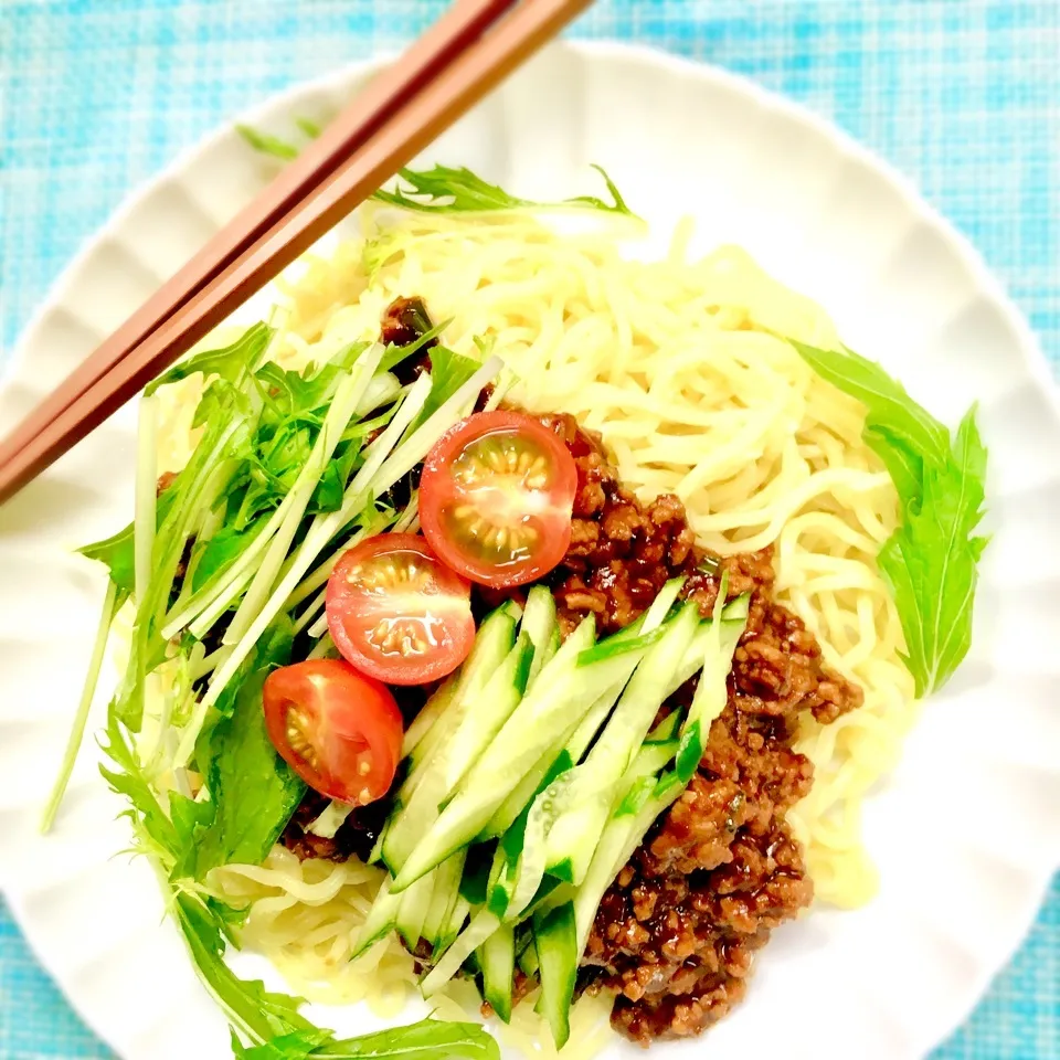 Snapdishの料理写真:🌸ジャージャー麺🌸|ROSE & ROSEさん