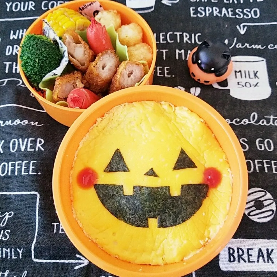 Snapdishの料理写真:ハロウィン弁当🎃＊キャラ弁＊|ゆかりんさん