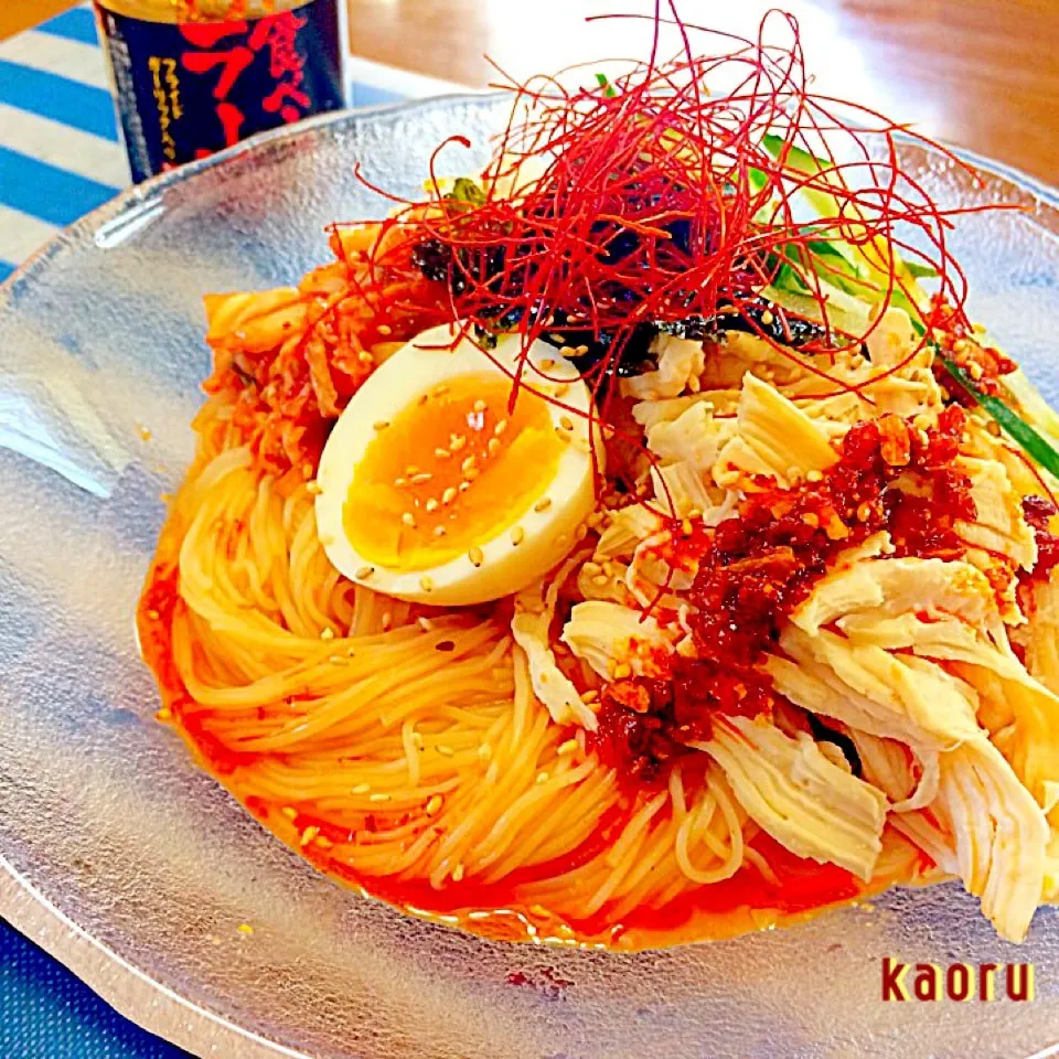 夏の定番♡わが家のビビン素麺♪|かおちゃんさん