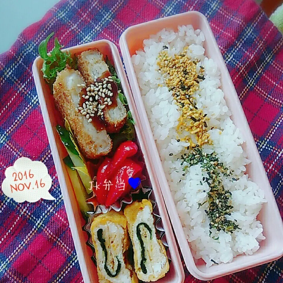 *本日のお弁当*JK (´︶`*)♬|miho**さん