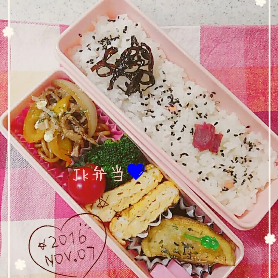 本日のお弁当🍱JK *♡✿ฺ|miho**さん