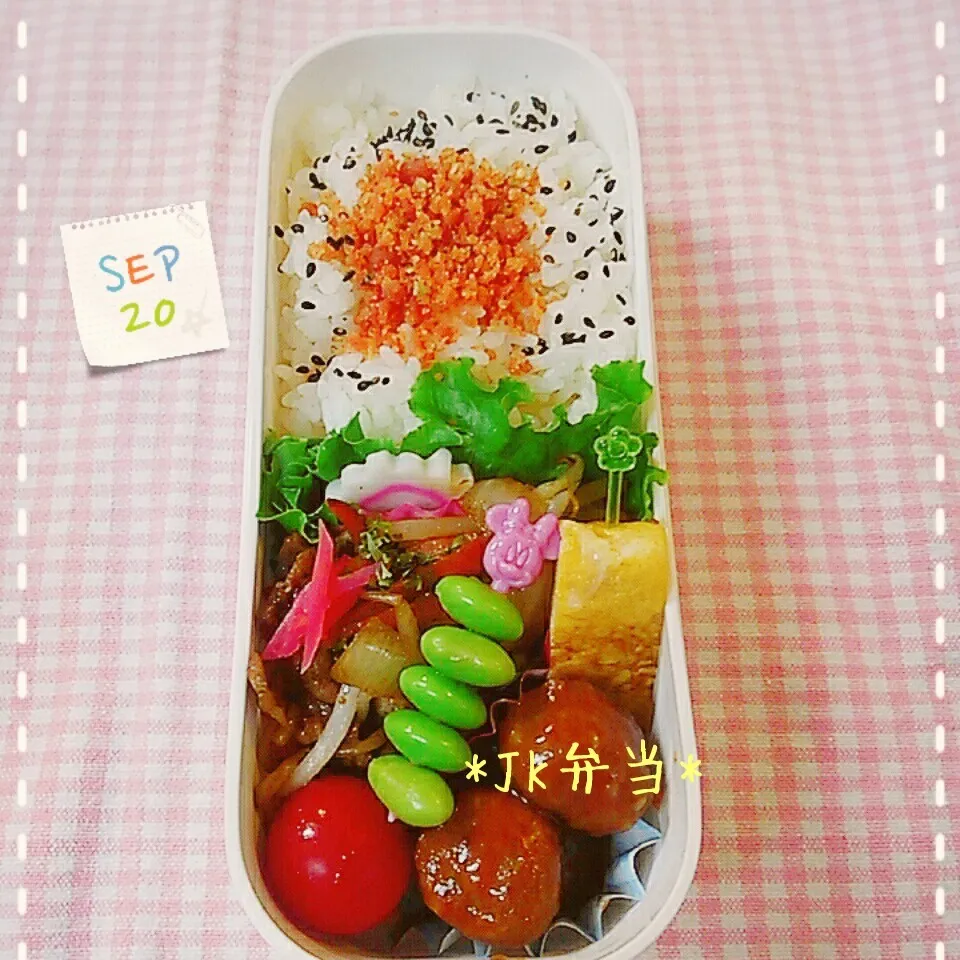 本日のJK弁当🍱(▦'︶'▦)ノﾞ|miho**さん