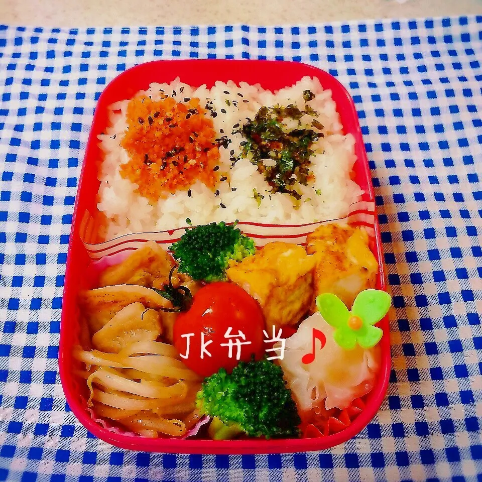 本日のJK 弁当💙生姜焼き💮|miho**さん