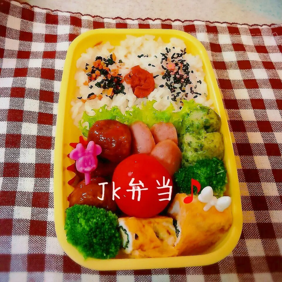 本日のお弁当💙高１女子用😋|miho**さん