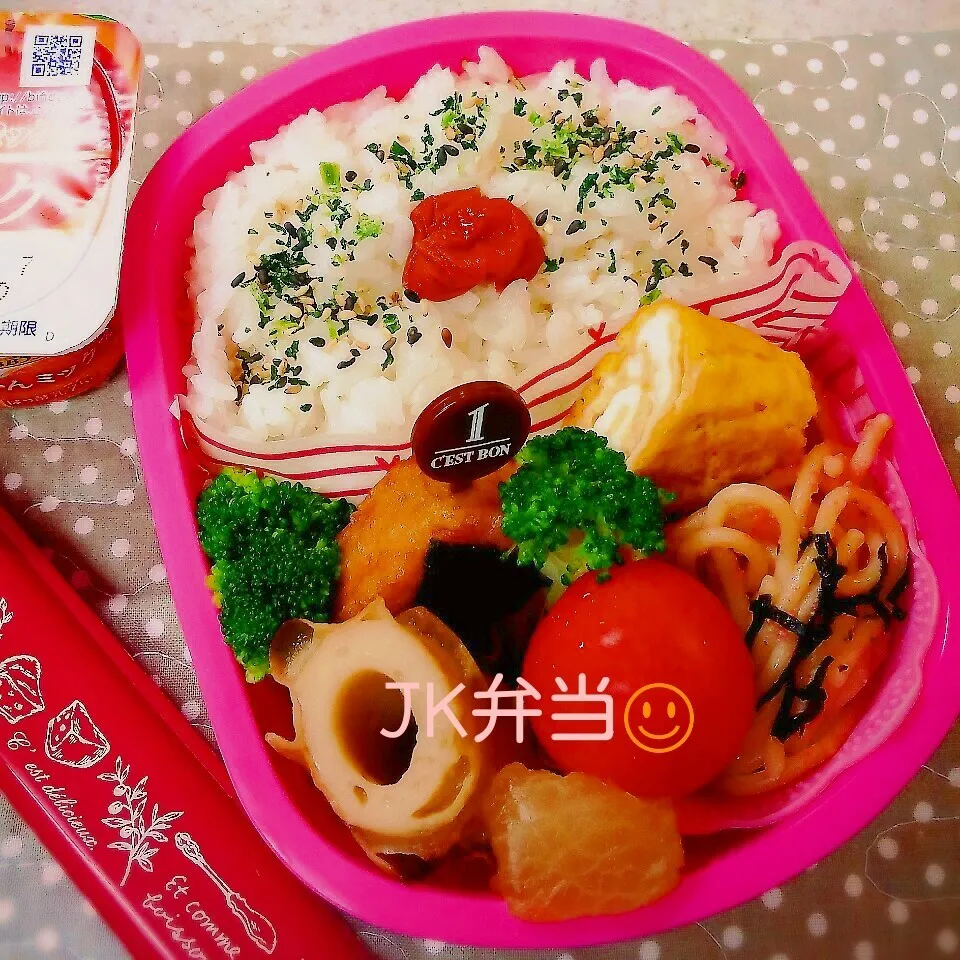 Snapdishの料理写真:本日のお弁当🎶高１娘用💙🍢|miho**さん