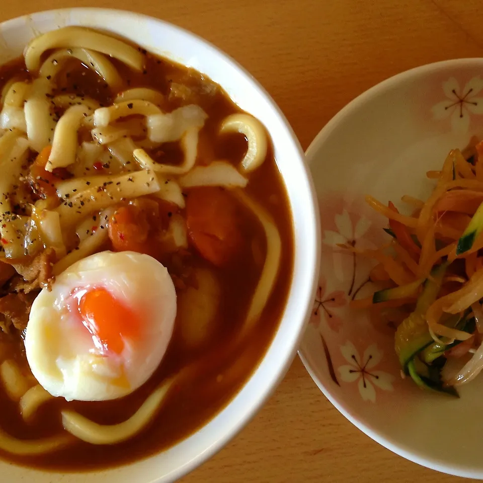 Snapdishの料理写真:トロ〜りカレーうどん|♡happyhalloween♡さん