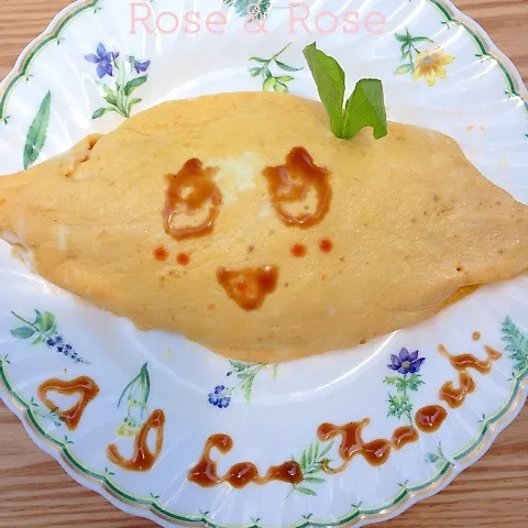 ふなっしーオムライス☆しそのはっ葉です|ROSE & ROSEさん
