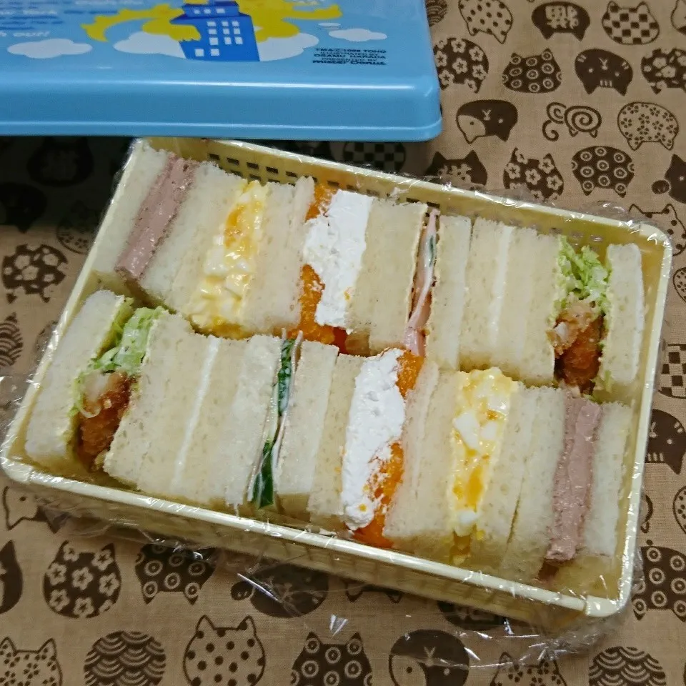 今日のお弁当☆サンドイッチ|吉田啓子さん