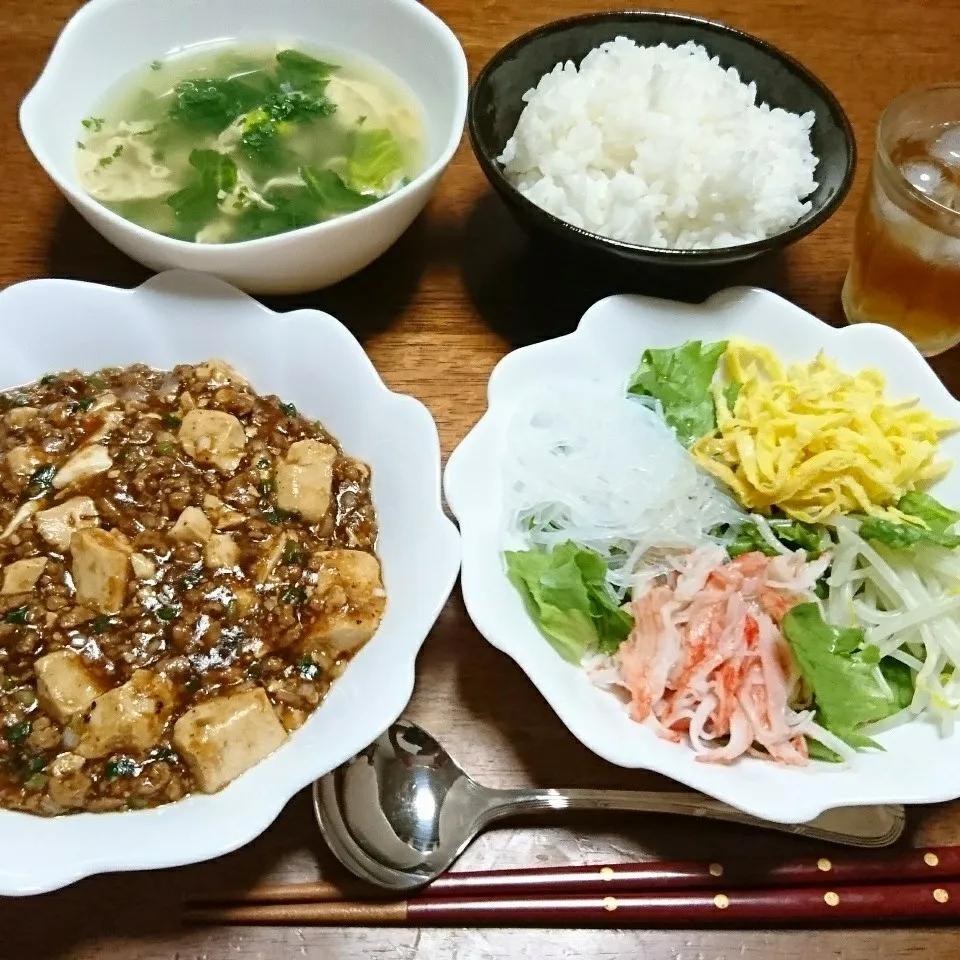 夕ごはん☆麻婆豆腐|吉田啓子さん