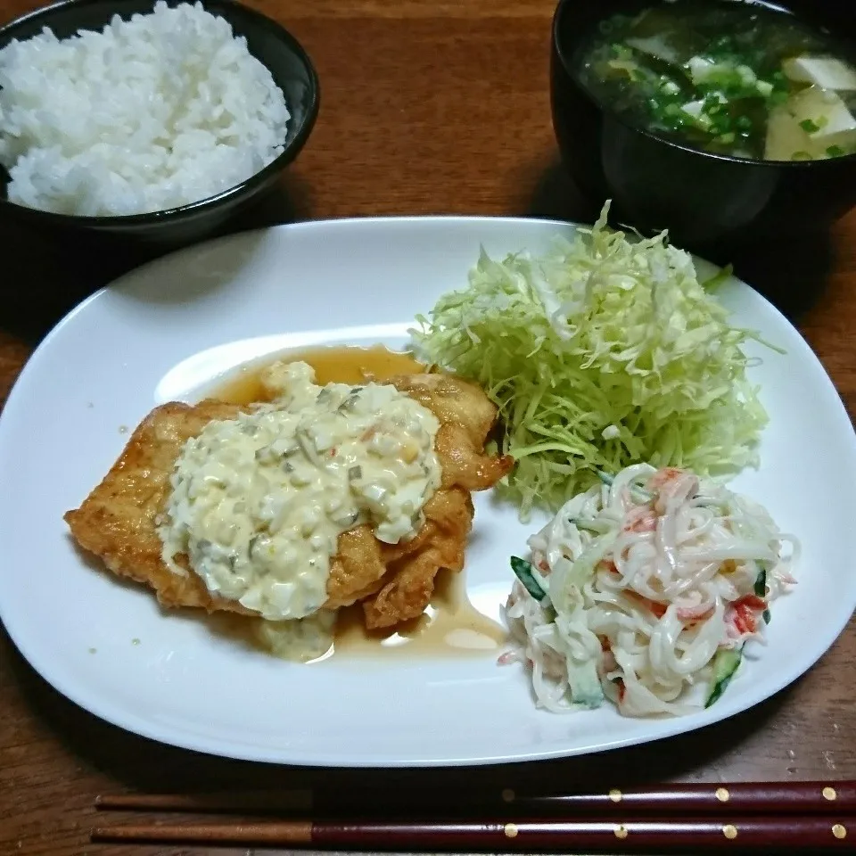 夕ごはん☆チキン南蛮|吉田啓子さん