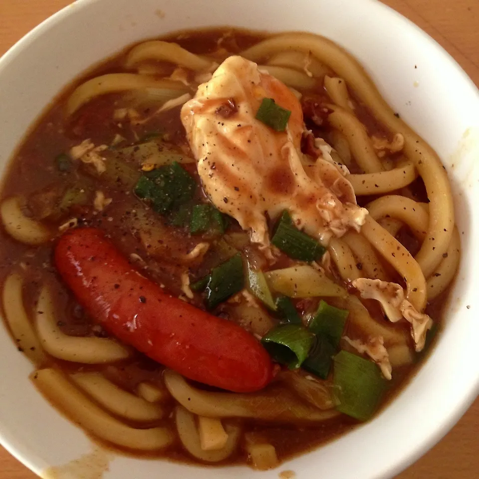 トロ〜リカレーうどん|♡happyhalloween♡さん