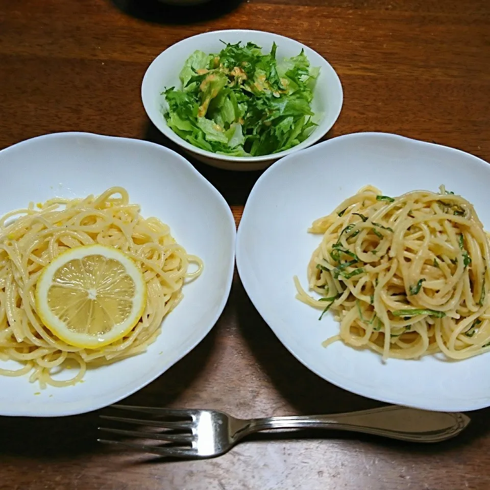 夕ごはん☆パスタ 2種|吉田啓子さん