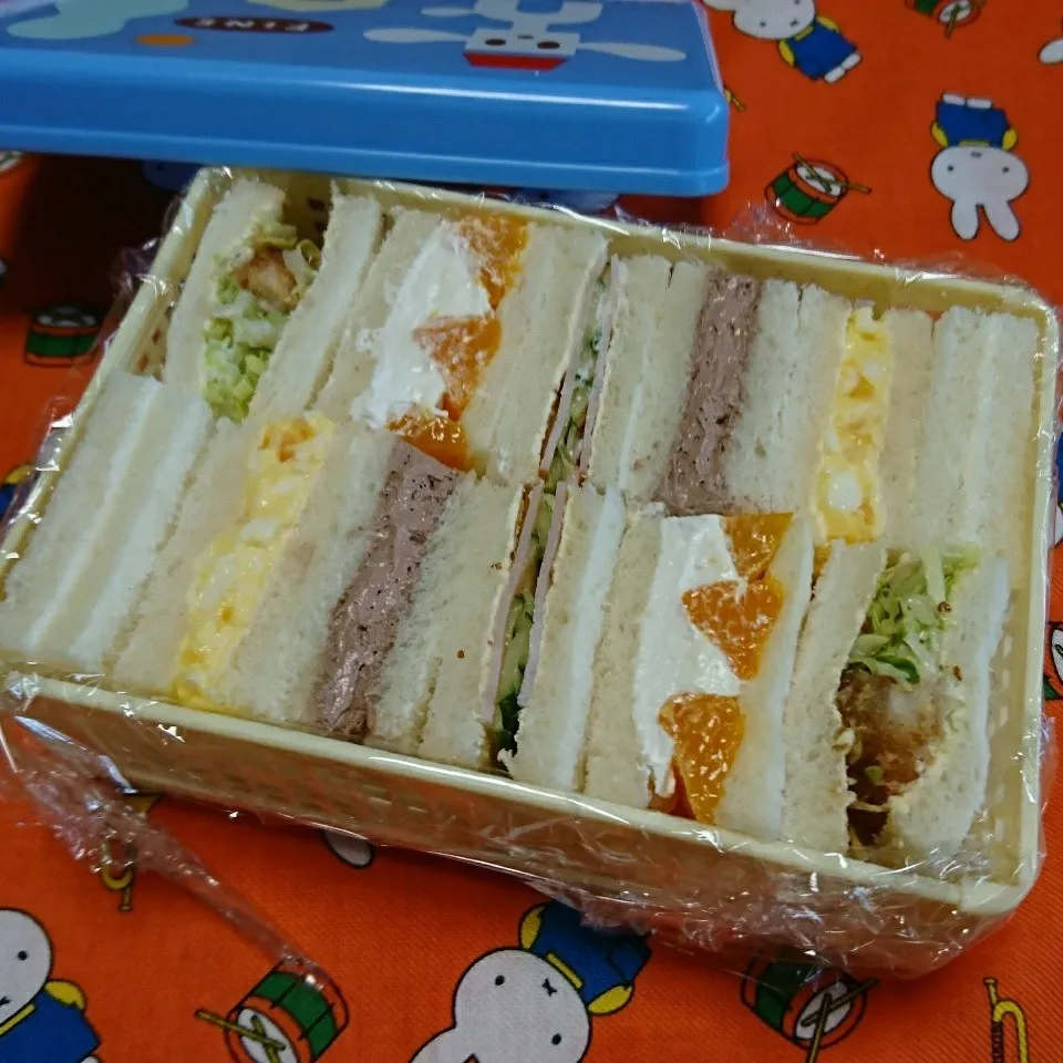 今日のお弁当☆サンドイッチ|吉田啓子さん