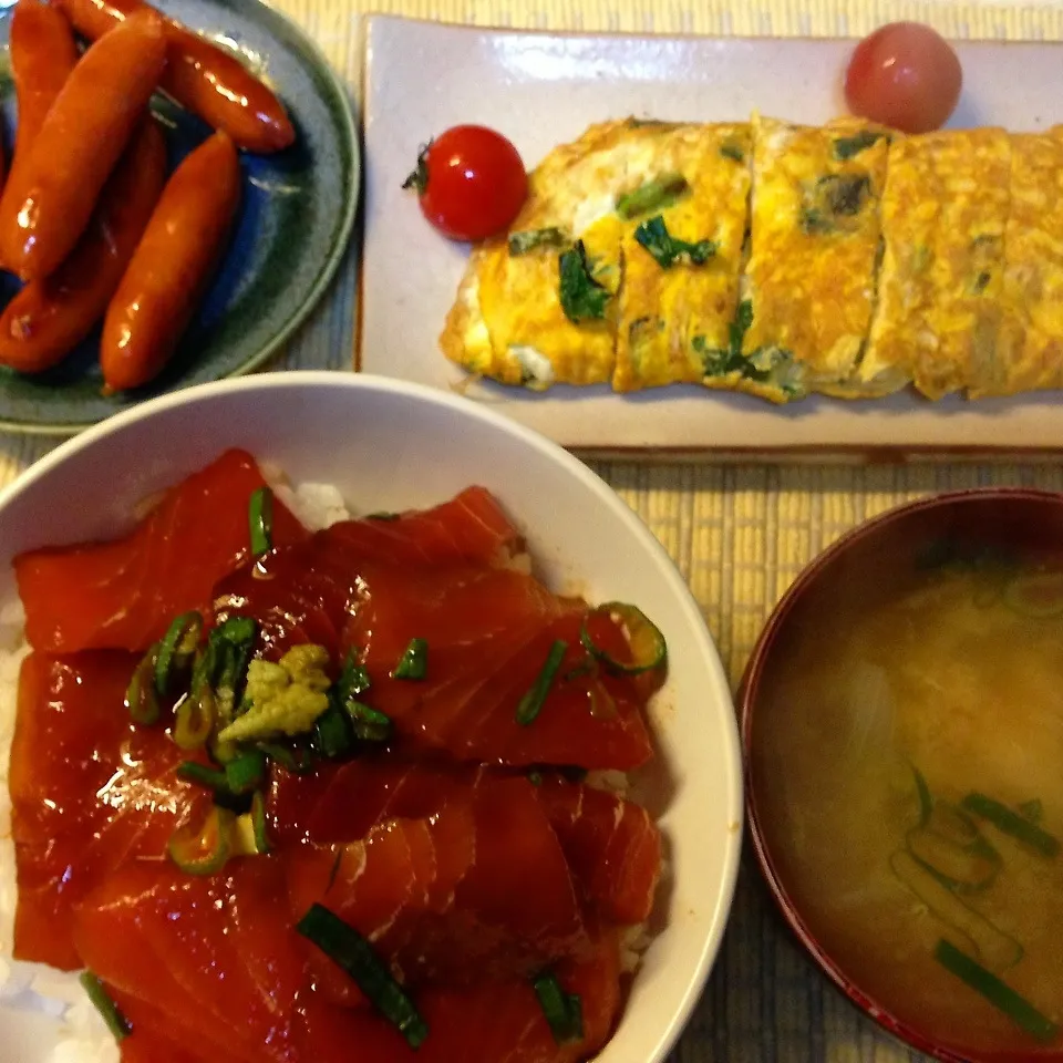 Snapdishの料理写真:鉄火丼|♡happyhalloween♡さん