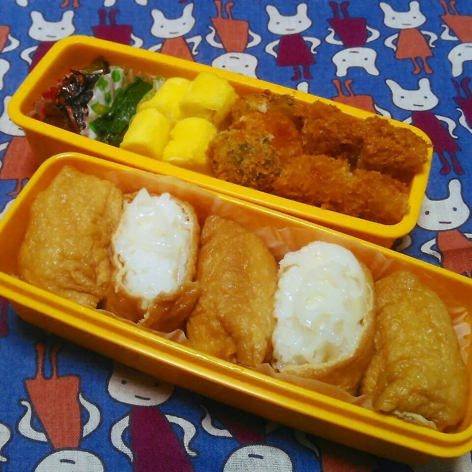 今日のお弁当☆一口おいなりさん|吉田啓子さん