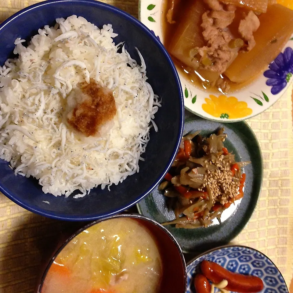 Snapdishの料理写真:シラス丼|♡happyhalloween♡さん