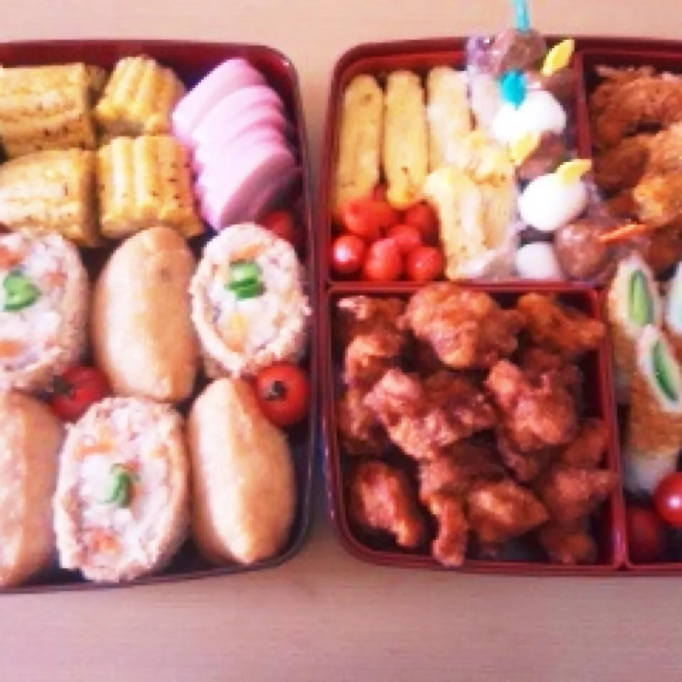 Snapdishの料理写真:運動会の時のお弁当|♡happyhalloween♡さん