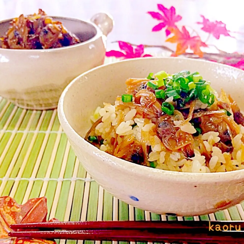 あさりとごぼうの時雨煮で作る混ぜご飯♪|かおちゃんさん