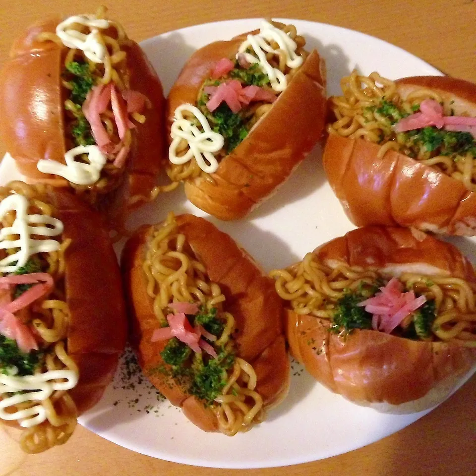 焼きそばパン|♡happyhalloween♡さん