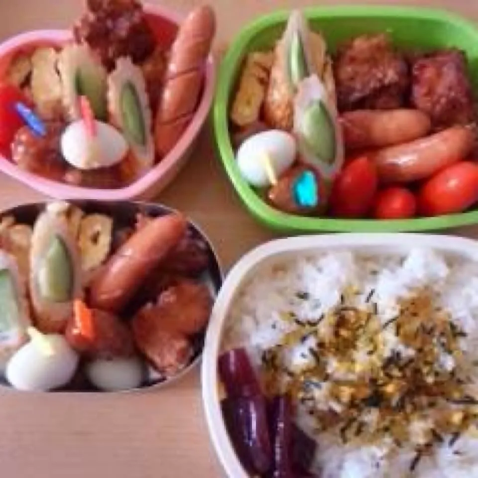 子供達のお弁当|♡happyhalloween♡さん