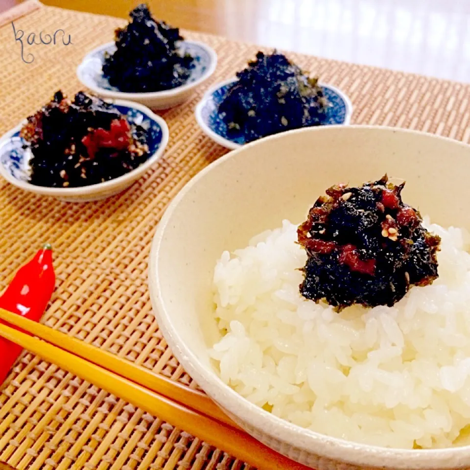 5分で出来る♡アレンジ色々〜美味しい海苔の佃煮♪|かおちゃんさん