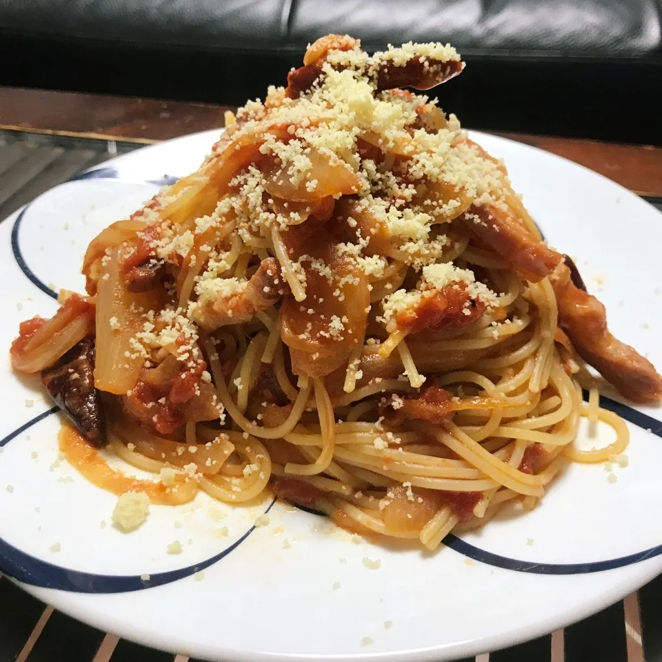 昨日の夜ご飯は、アマトリチャーナに♪(●´ω｀●)|dai.noriさん