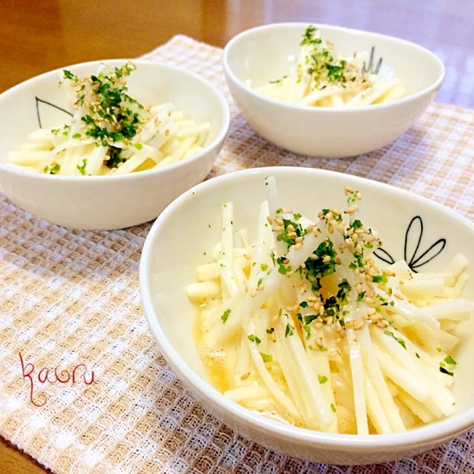 酢の物が苦手な方へ♡ごま油で美味しい長芋の酢の物♪|かおちゃんさん