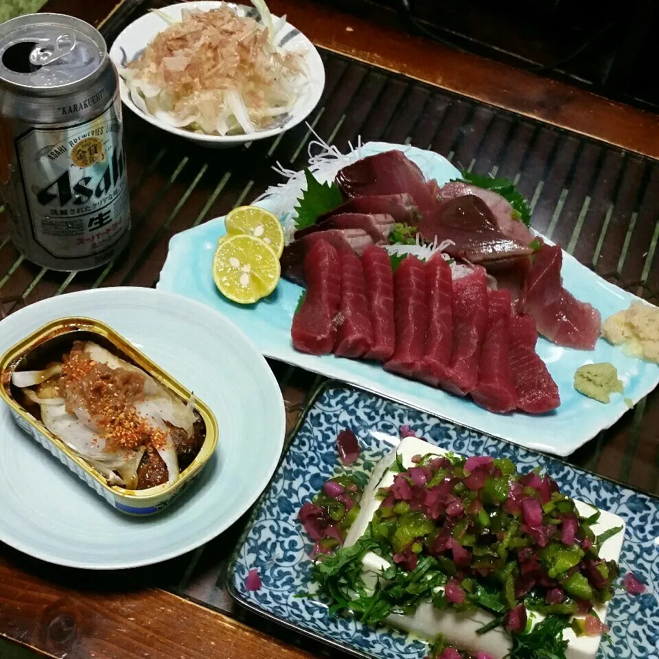 今日の夜ご飯は飲んべぃの簡単つまみで…♪頂きました～🍴🙏|dai.noriさん