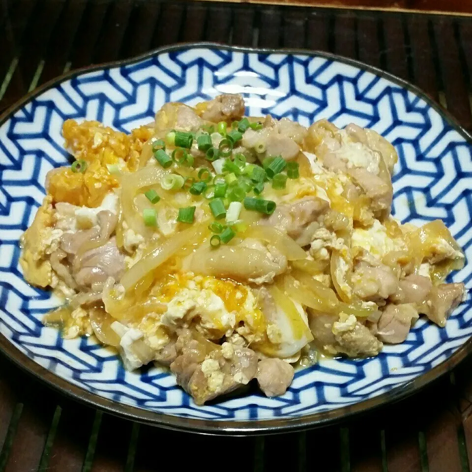 深夜飯はテレビで見た親子丼♪(^з^)-☆|dai.noriさん