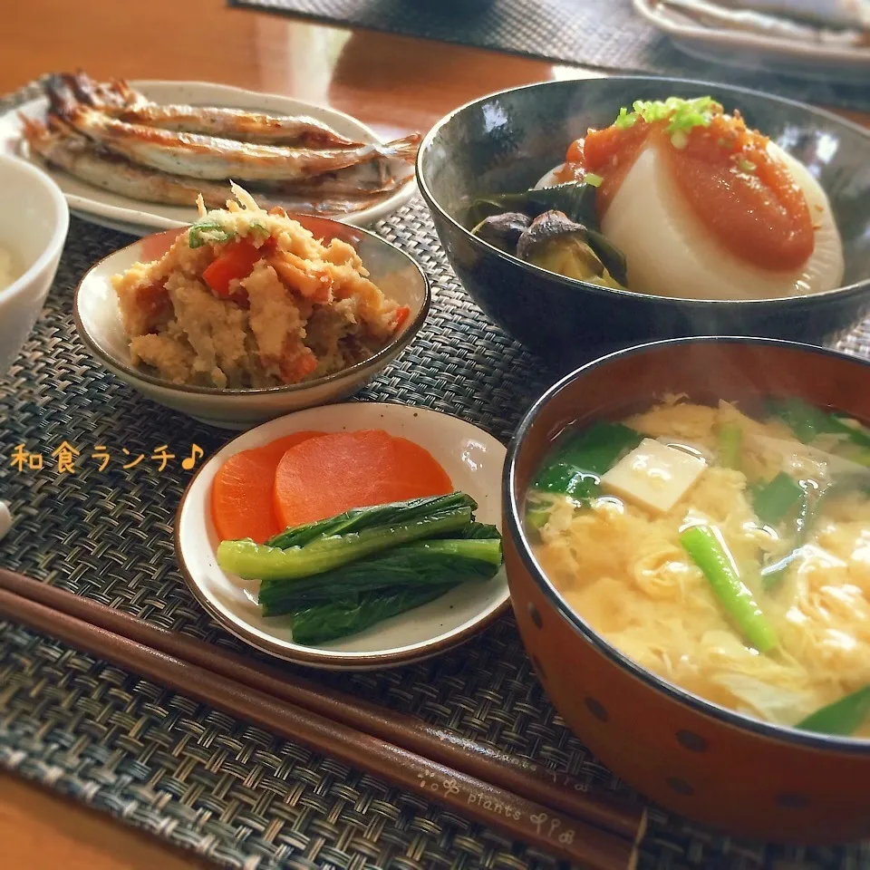 和食ランチ♪|かおちゃんさん