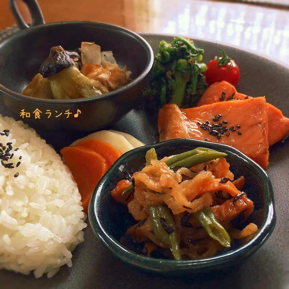 Snapdishの料理写真:ヘルシー和食ランチプレート♪|かおちゃんさん