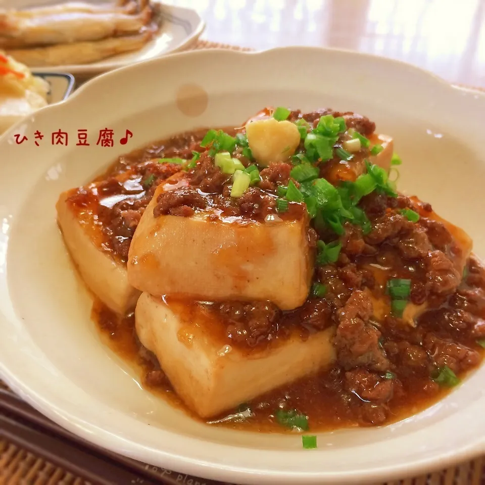 勝手にとろみが付く〜すき焼きのタレで簡単肉豆腐♪|かおちゃんさん