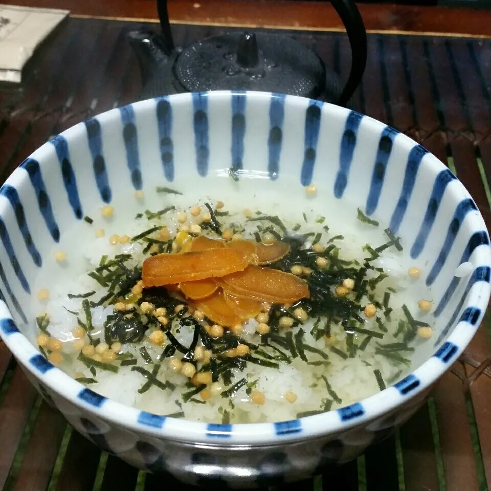 酔っぱらい最後のご飯♪(o^O^o)は、海苔カラスミ茶漬け♪|dai.noriさん