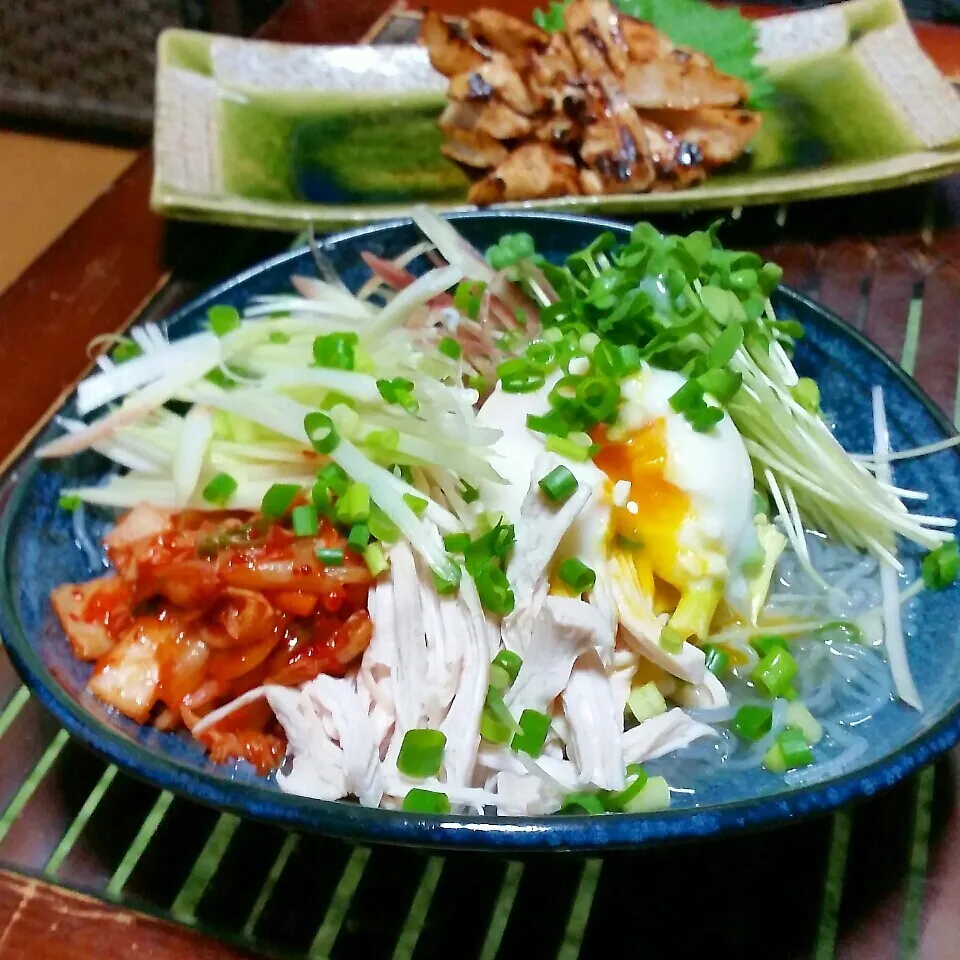 夜ご飯♪4日目で終了、しらたき冷麺(^o^)v|dai.noriさん