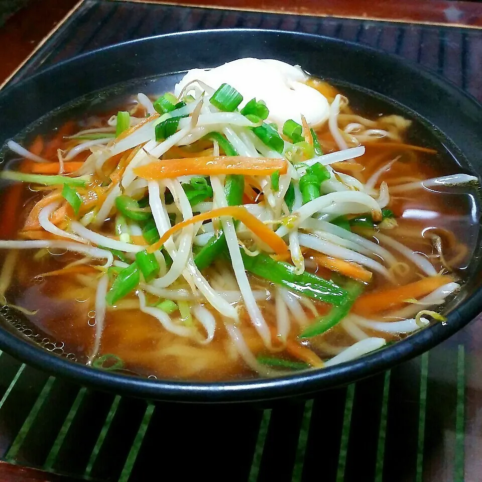 賞味期限が近いので、喜多方野菜炒めラーメンの出来上がり♪|dai.noriさん