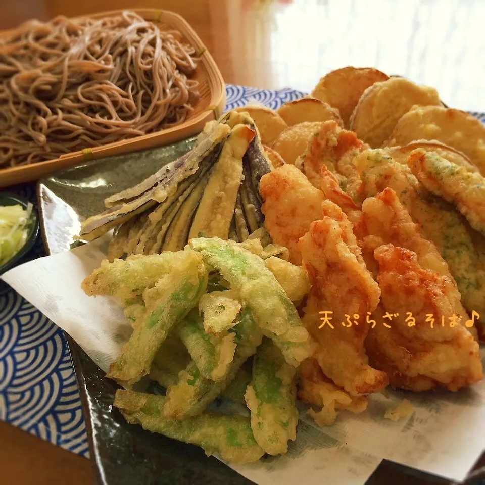 天ぷらざるそば♪|かおちゃんさん