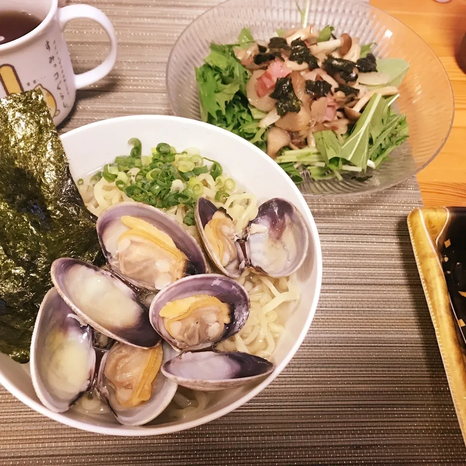 あさりラーメン|なちょすけさん