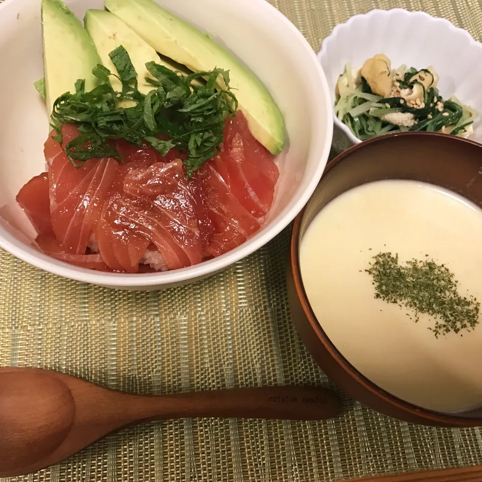 残り物と丼ぶり|なちょすけさん